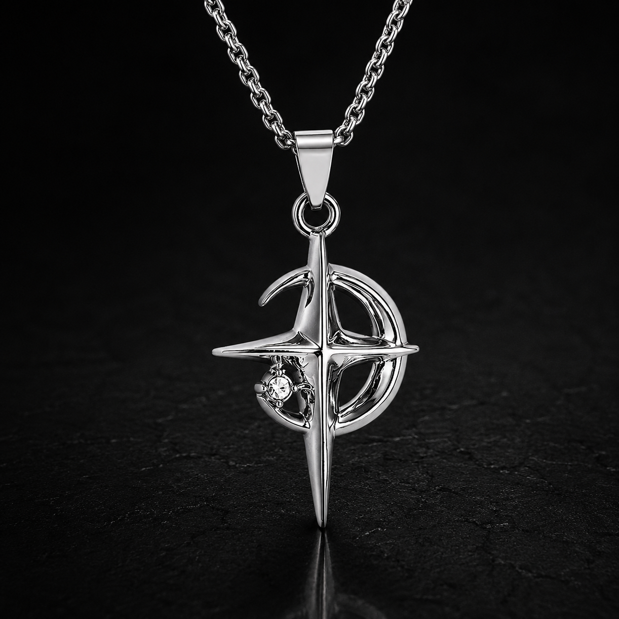 Azure Spear Necklace