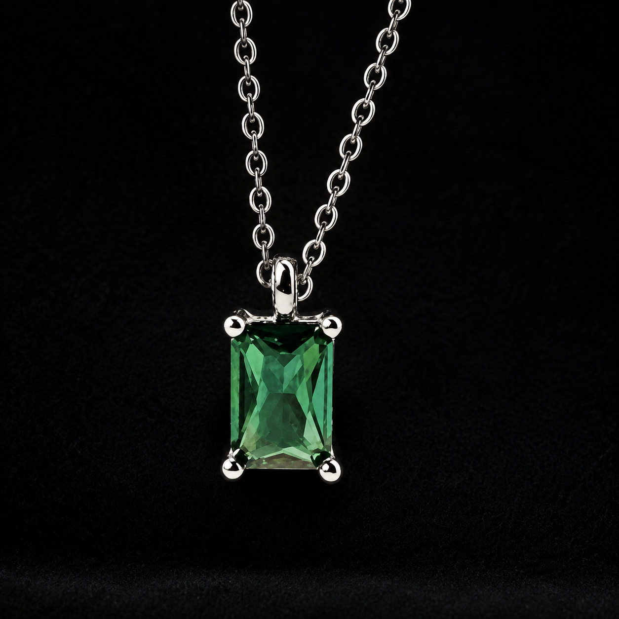 Shimmer CZ Necklace
