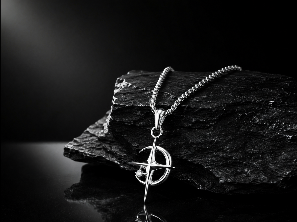 Azure Spear Necklace