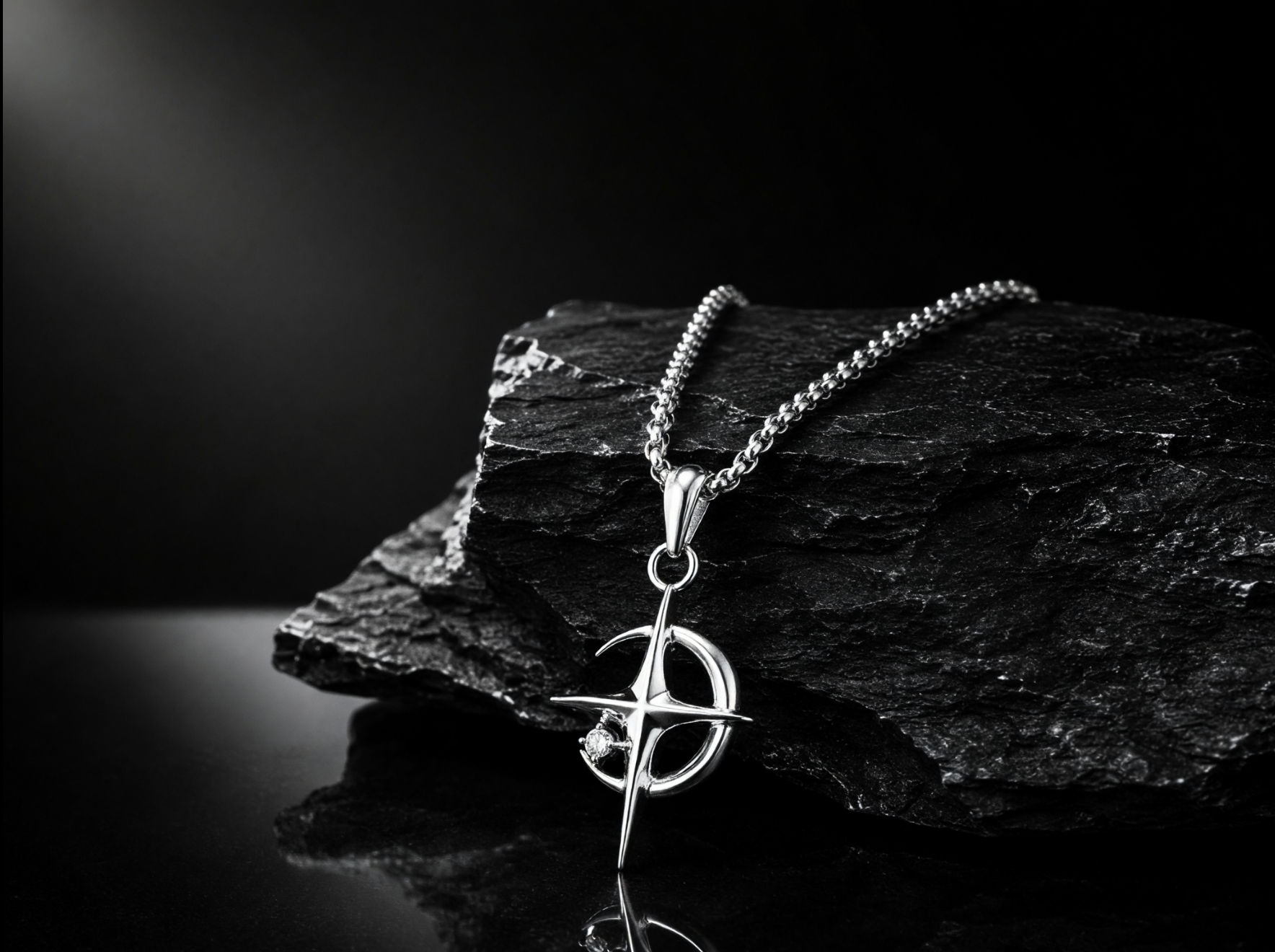 Azure Spear Necklace